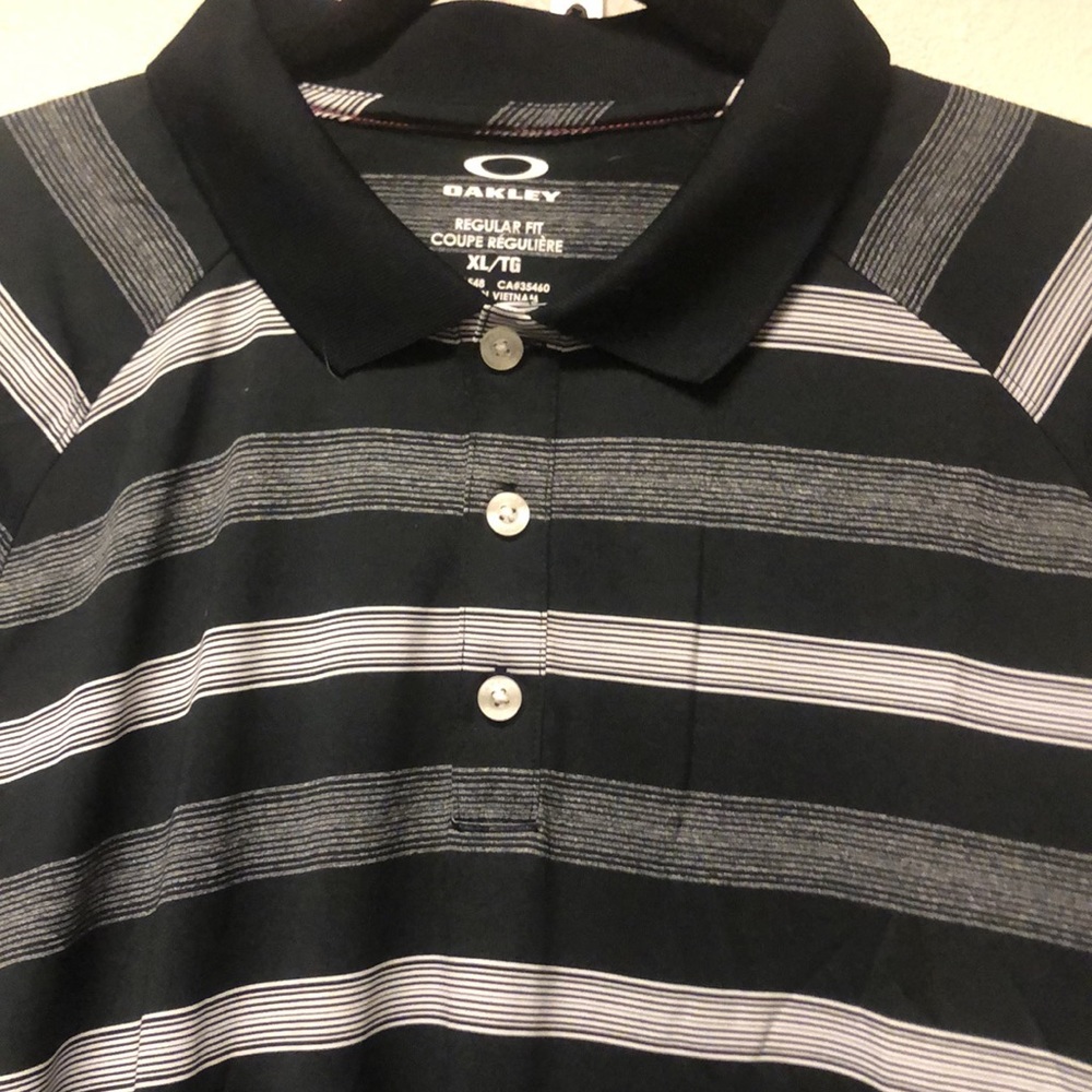 Men’s XL Warren Golf Polo 2.0 Oakley Black Shirt New, w/Tags! Retails $65!!!